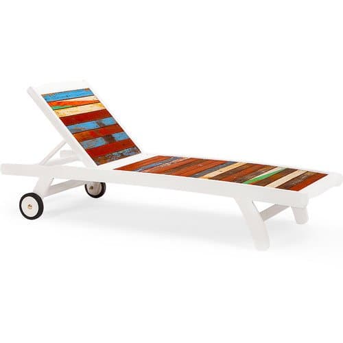 EcoChic Lifestyles Second Wind Reclaimed Wood Sun Bed