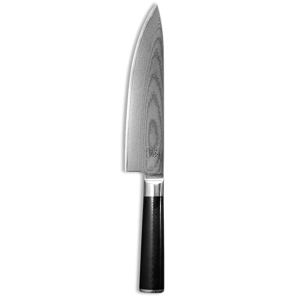ProCook Damascus X100 Chef Knife - 20cm / 8in Kitchen Knife - Sharp Professional Japanese VG10 67 Layer Damascus Steel Chopping 20cm / 8in