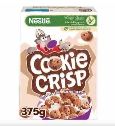 Nestle Whole Grain Cookie Crisp Cereal 375g