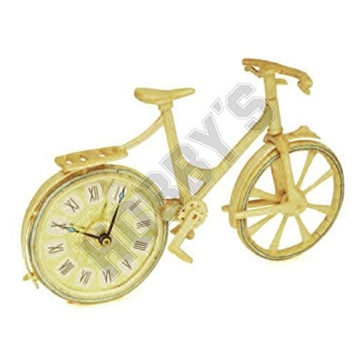 Matchcraft Bicycle Clock Matchstick Model Craft Construction Kit by Hobby's