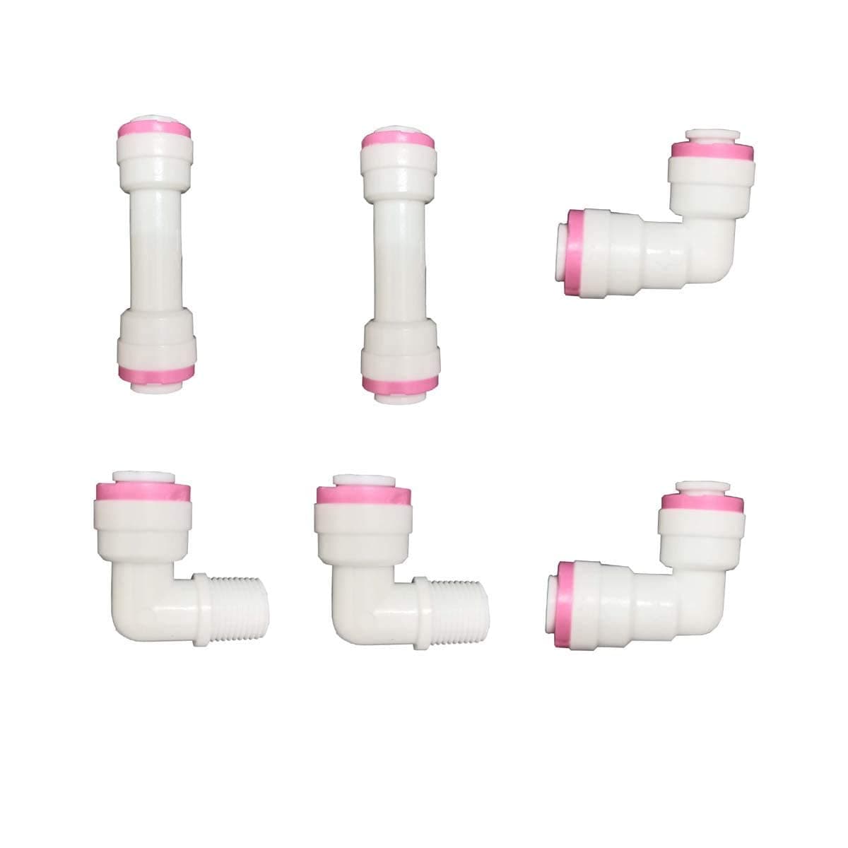 YZM1/4" OD Check Valve Quick Connect Push In to Connect Water Tube Fitting (Check Valve)
