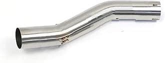 IITA Motorcycle Exhaust Pipe For ZX10R Motorcycle Exhaust Muffler Middle Link Pipe Modified System Elbow Motorbike Stainless Steel Exhaust Muffler(04-05)