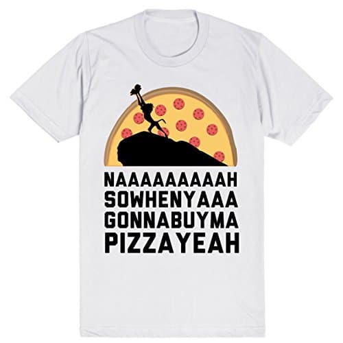 Ba Sowenya - Lion King Pizza White Apparel