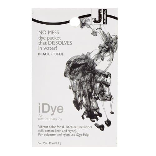 Natural Fiber Fabric Dye Black