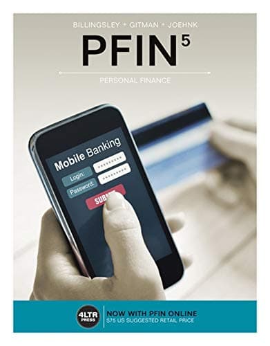 PFIN (with PFIN Online, 1 term (6 months) Printed Access Card)