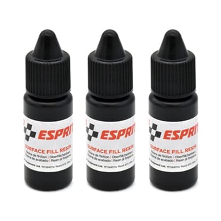 3 x ESPRIT WINDSCREEN REPAIR KIT PIT FILL BULLS EYE RESIN 5ml for KIT