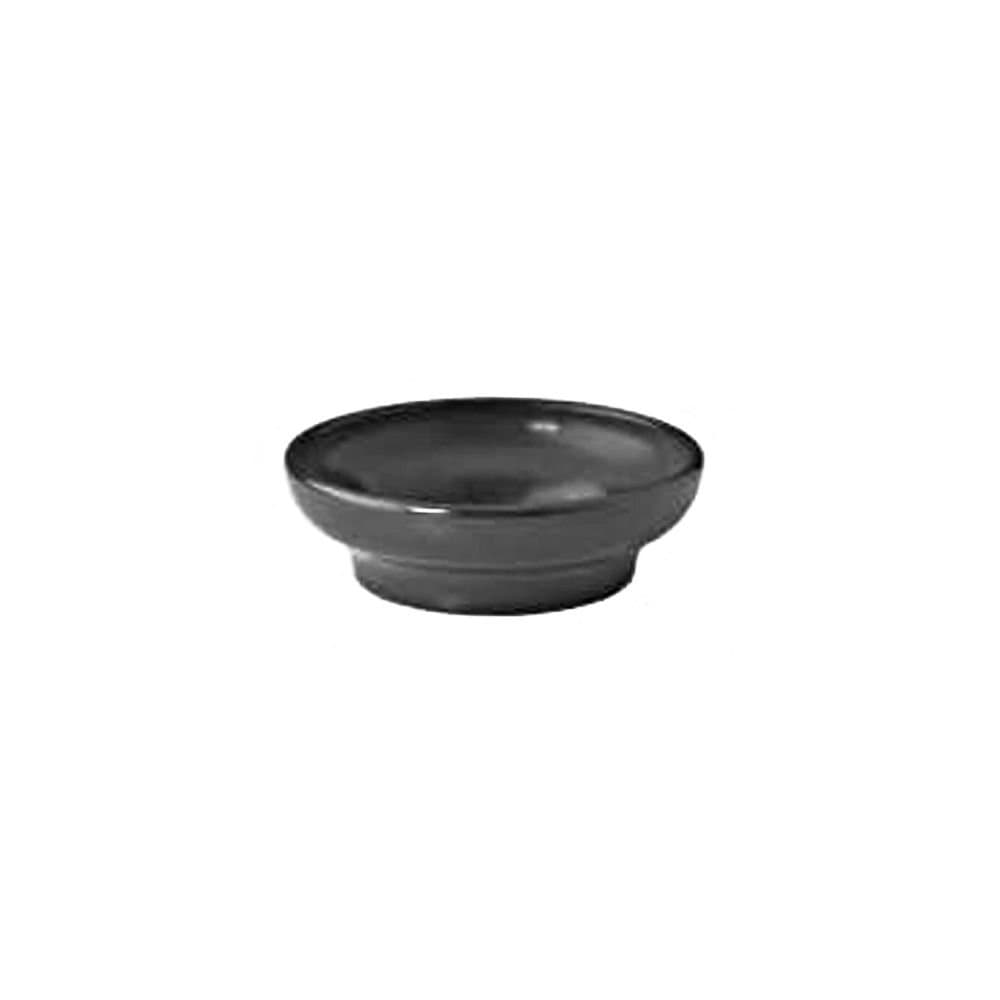 Gessner 0355 BLACK Melamine 5 Oz. Salsa Dish - Dozen