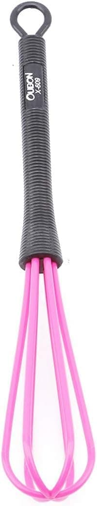 1Pc Rose Red Convenient Plastic Hair Dye Paste Stir Bar Salon Hairdressing Dye Handle Whisk Balloon Whip Mixer Hair Dyeing Stirrer Tool,Hair Color Mixing Bowls,Hair Coloring Products