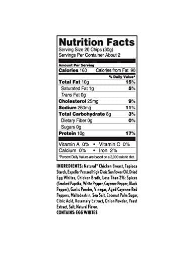 WILDE Nashville Hot Protein Chips, Thin and Crispy, High Protein, Keto friendly, Made with Real Ingredients, 2.25oz Bags (Pack of 8)…