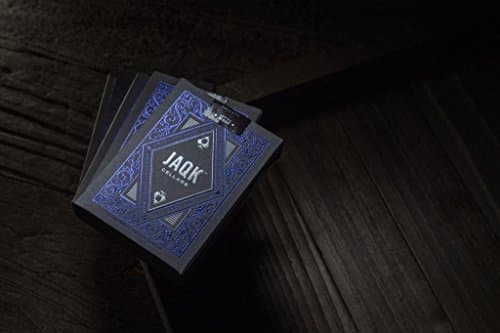 Blue JAQK Cellars Limited Edition Playing Cards
