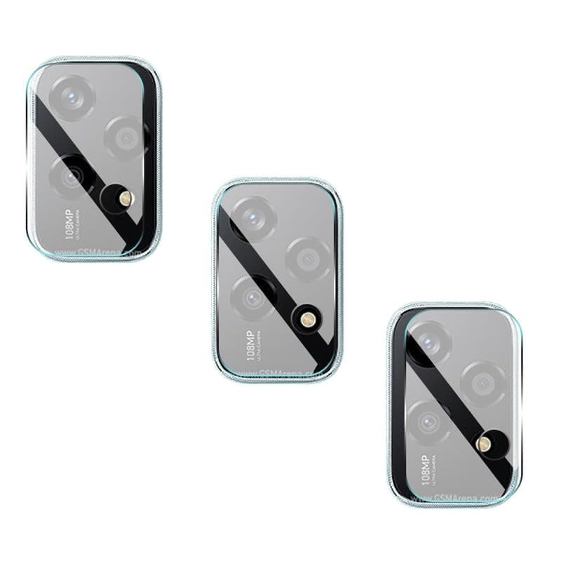 FCS | Pack of 3 | 9H Flexible Back Camera Lens Protector Screen Guard for Honor 200 Lite 5G (Not a Tempered Glass)