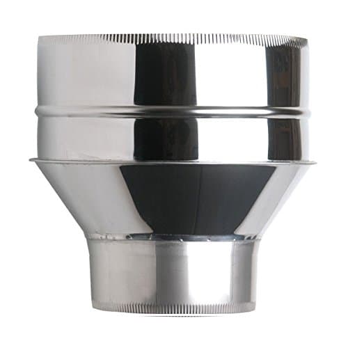 SHIELDMASTER 6" (150mm) Vitreous 5" To 6" Twin Wall Increasing Adapter Twin W.