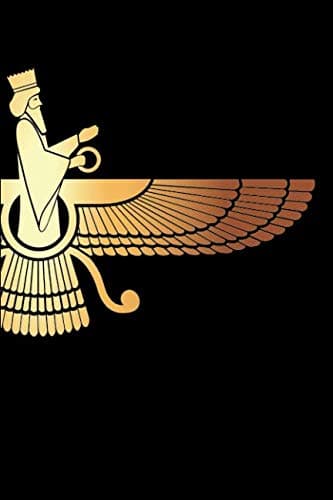 Faravahar: 120 Pages 6” x 9” Blank Lined Notebook, Journal or Diary