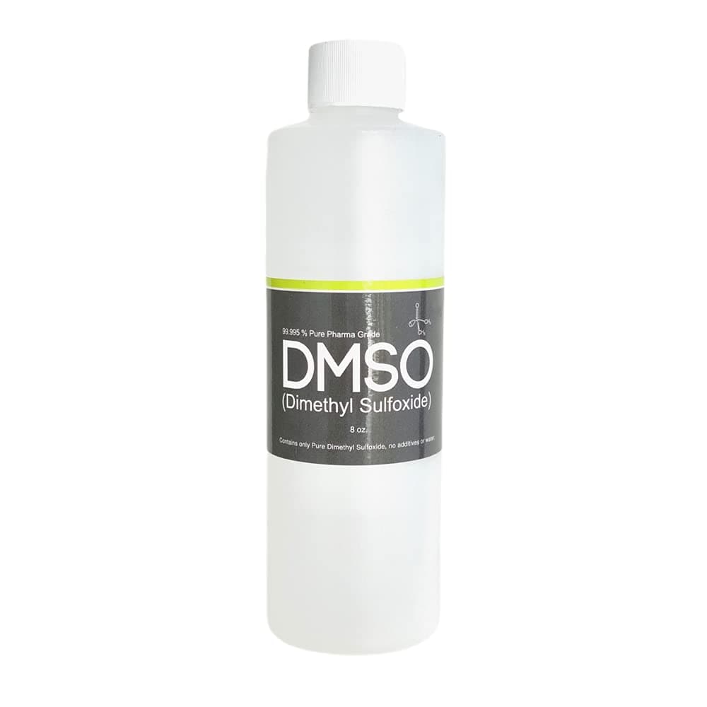 DMSO 8 oz. Non-diluted 99.995% Low Odor Pharma Grade Liquid in BPA Free Container