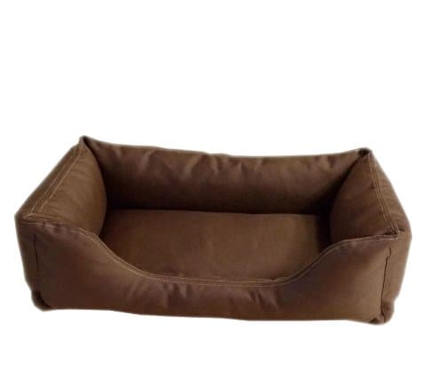 CPC Brutus Tuff 30 x 24 x 9-Inch Kuddle Lounge for Dogs and Cats, Medium, Chocolate