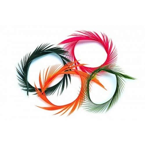 Goose Biots for Fly Tying, Good for cheeks on buzzer flies (Olive Dun)