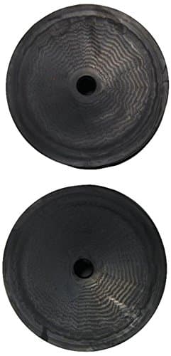 RealWheels RW0025VSB-2 2.5" Rubber Valve Stem Stabilizer for Aluminum Wheels, Black