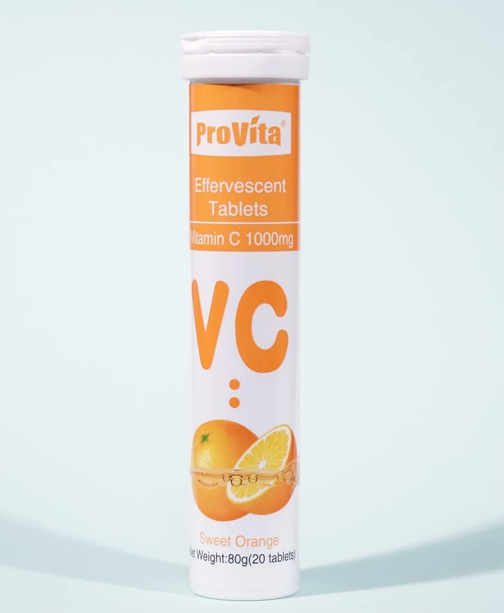 PROVITA Vitamin C Effervescent Tablets - 1000mg