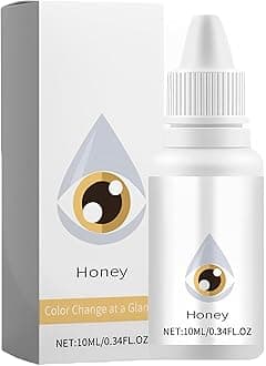 Innovative Eye Brightening Drops:Vision Products Dry Eye Relief Products Advanced Formula to Lighten & Change Your Eye Color, Relieves strain, 6 Fashionable Shades Including （Orange）