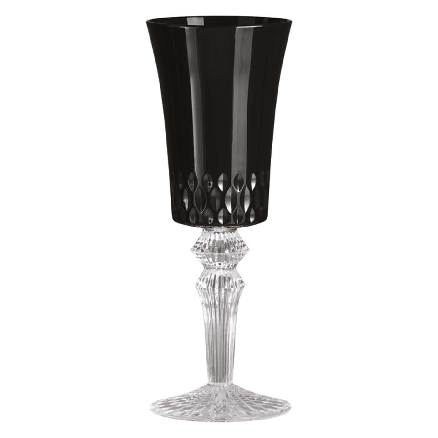 Baci Milano VIP Wine Glass black