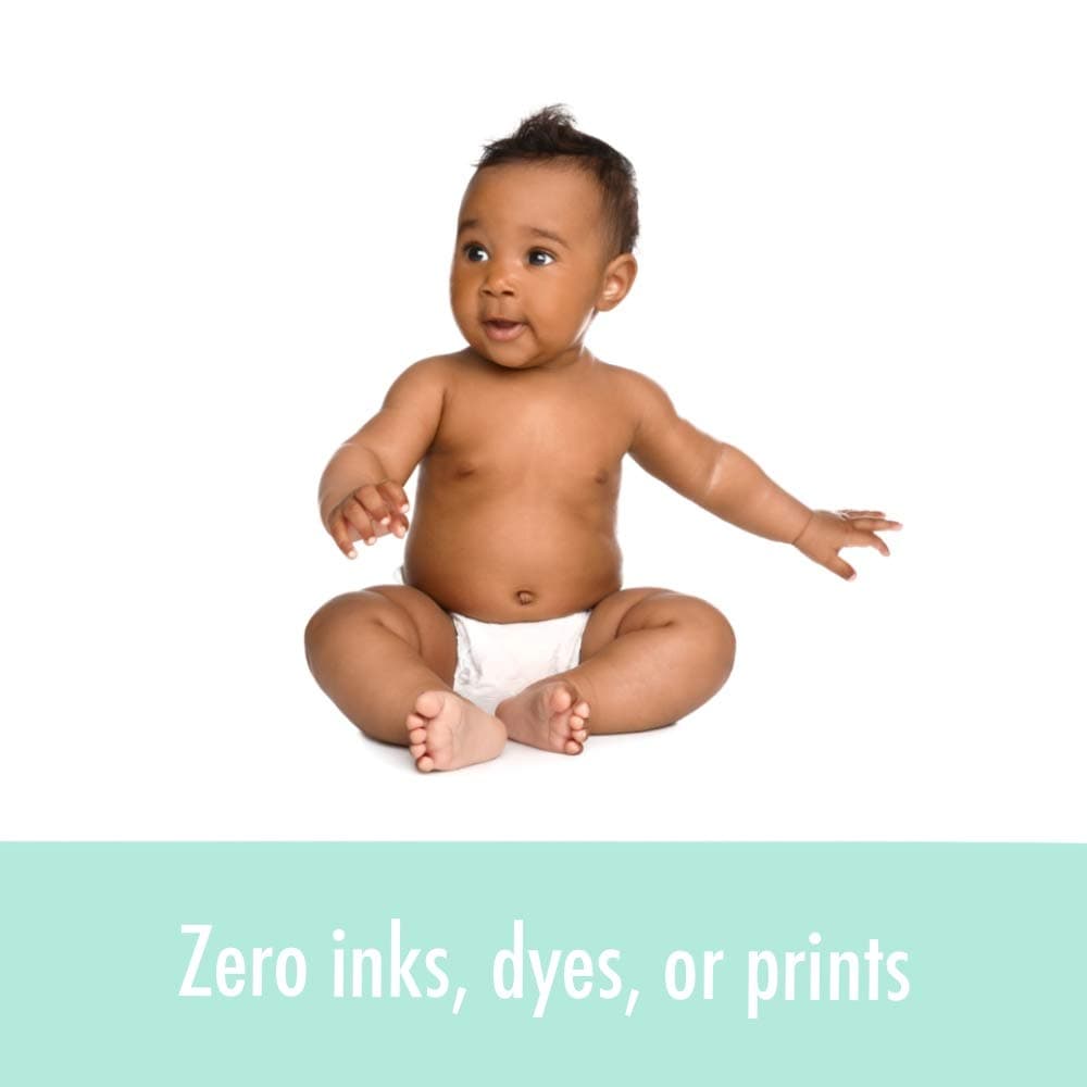 Andy Pandy Bamboo Disposable Diapers Small, White, 8-16 lbs, 36 Count