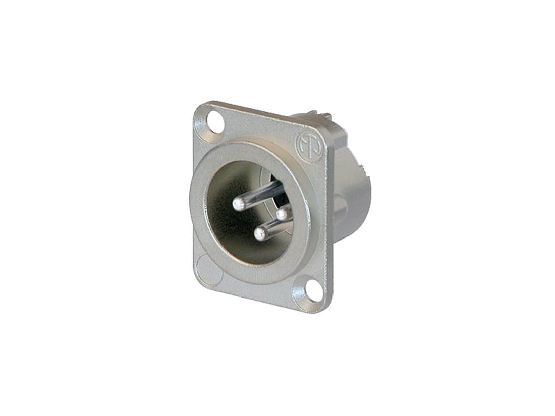 Neutrik, Nc3mdlx Male Xlr Chassis Socket
