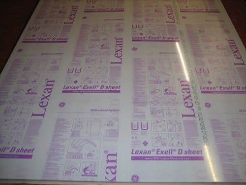polycarbonate Sheet-Clear UV 1500 x 500 x 4 mm Clear