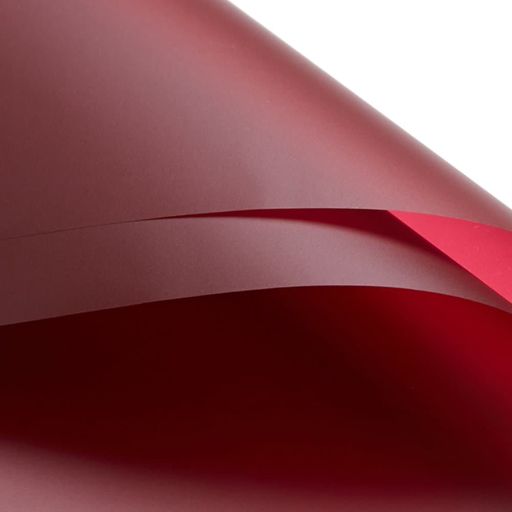 Coolbloom 10 Sheets 58cm by 58cm Dawn Light Paper Series Flower Wrapping Paper and Flower Packing Dawn Light Paper for Birthday Decoration Bridal Wedding Event and Party Supplies DIY Gift (Wine red)