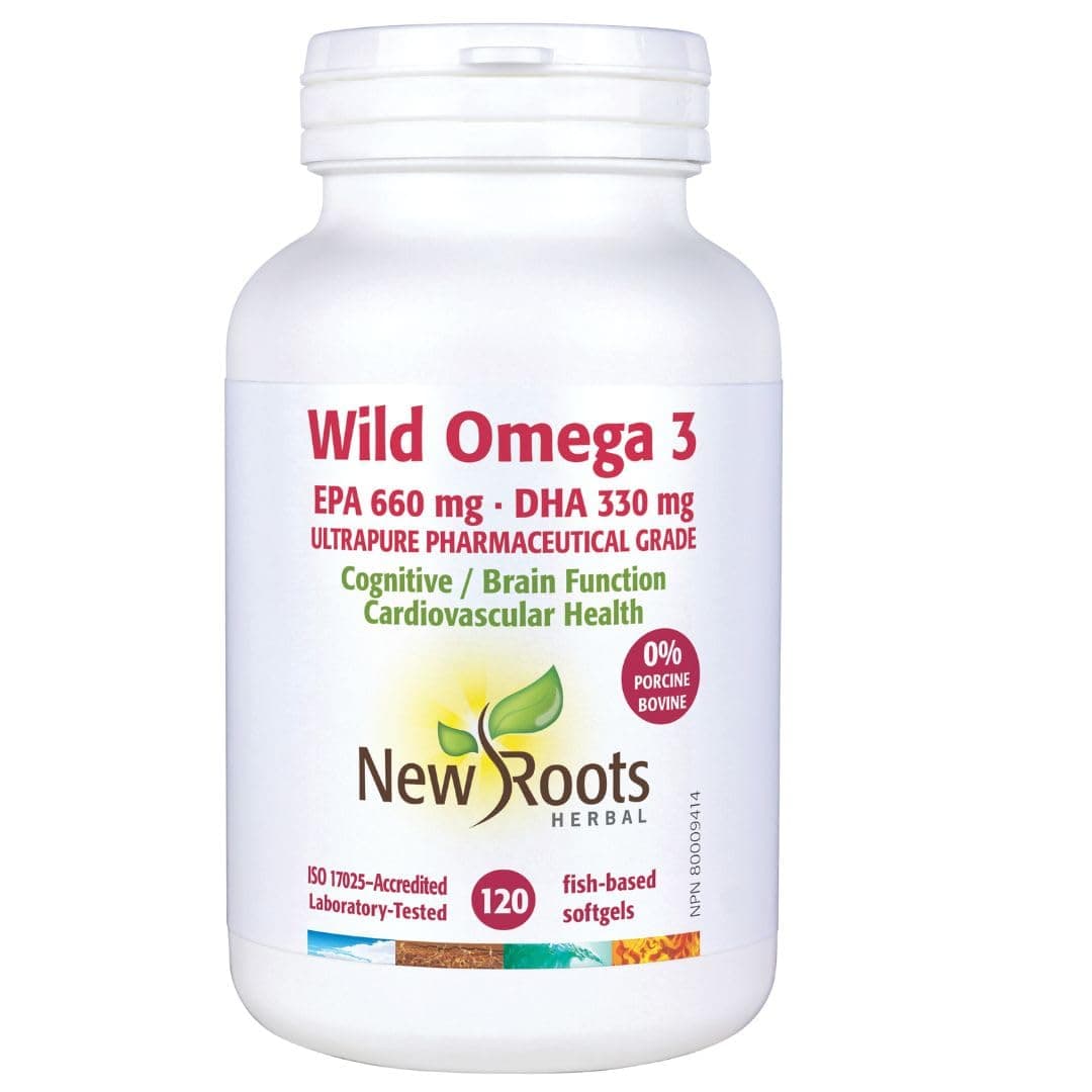 NEW ROOTS HERBALWild Omega 3 Supplement (2-Pack)