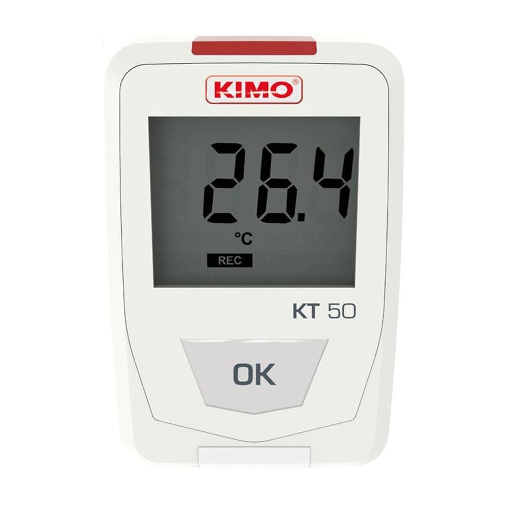 Kimo(France) Temperature Data Logger along with Calibration Certificate + 12 Months Manufacturing Warranty