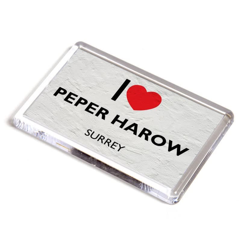 FRIDGE MAGNET - I Love Peper Harow, Surrey
