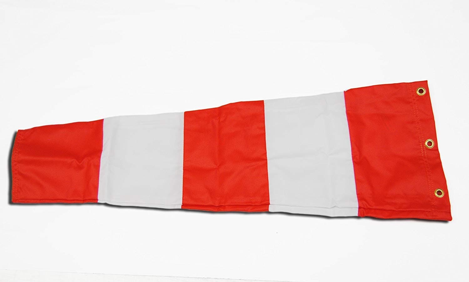 8" X 36" Orange and White Replacement Windsock 100% USA Made