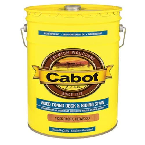 CABOT SAMUEL19205-08 INC 5GAL Pac RED Deck Stain