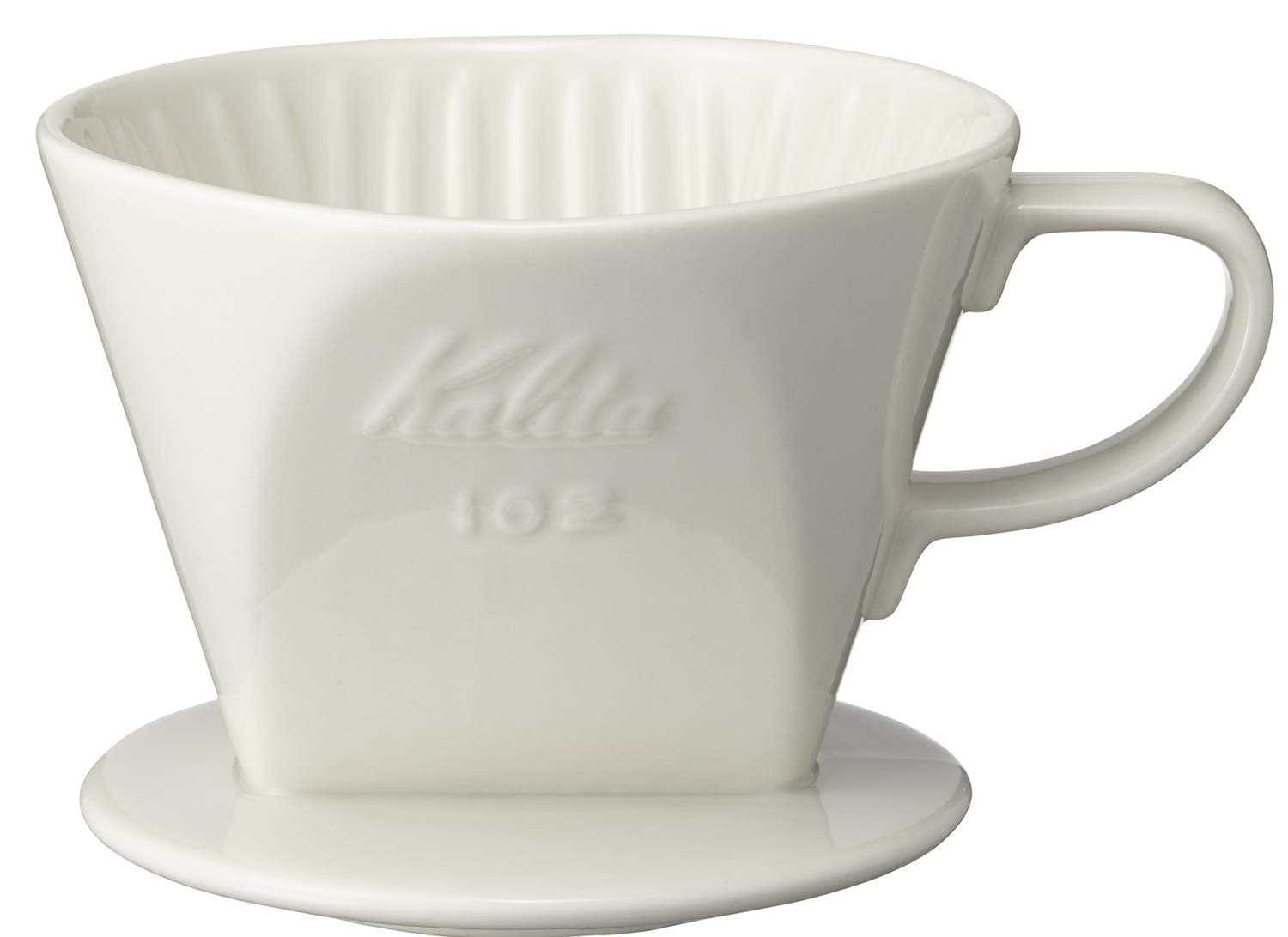102 Ceramic Dripper Coffee Dipper, White