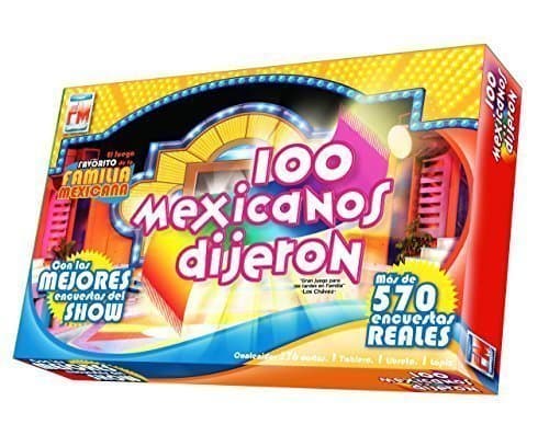100 Mexicanos Dijeron Board Game (Spanish Edition)