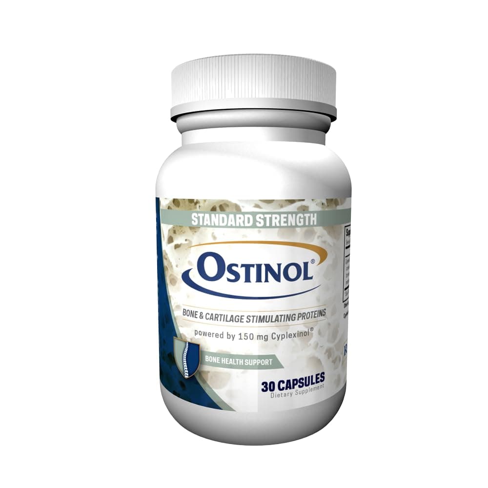 Ostinol Standard 150mg - Bone & Joint Supplement | Stem Cell Activation Certified | Bio Active Protein Complex for Mild Bone Loss & Mild Joint Dysfunction - 30 Capsules