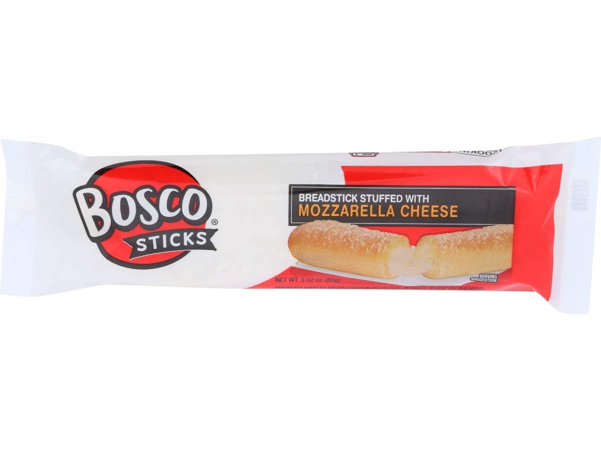 Boscos Pizza Cheese Bread Stick, 7 inch -- 24 per case.