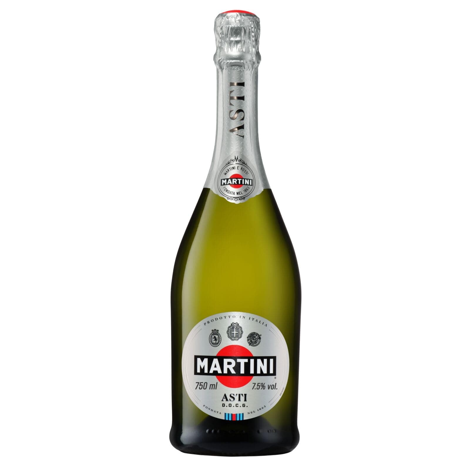 Asti Sparkling Wine, 7.5% ABV, 75cl / 750ml, Medium-Sweet Italian Wine