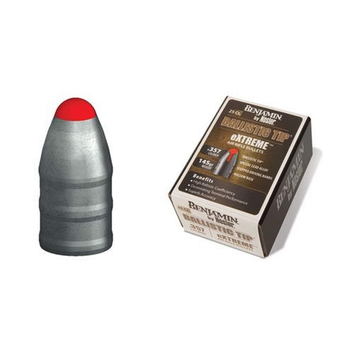 BPN357 Extreme .357, 145-Grain Bullet by Nosler