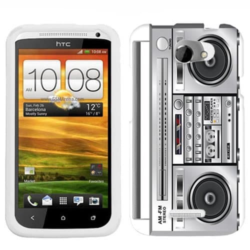 HTC One X Retro Boom Box Phone Case Cover