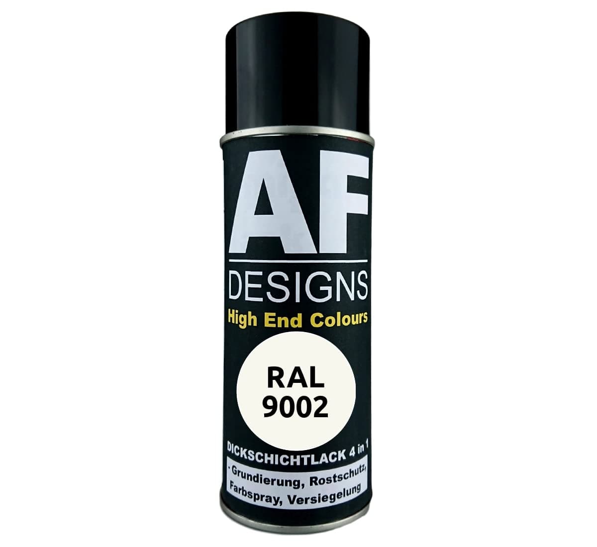 Alex Flittner Designs Rust Protection Paint 4-in-1 RAL 9002 Grey White Metal Protective Paint Spray Rust Protection Paint Spray Can