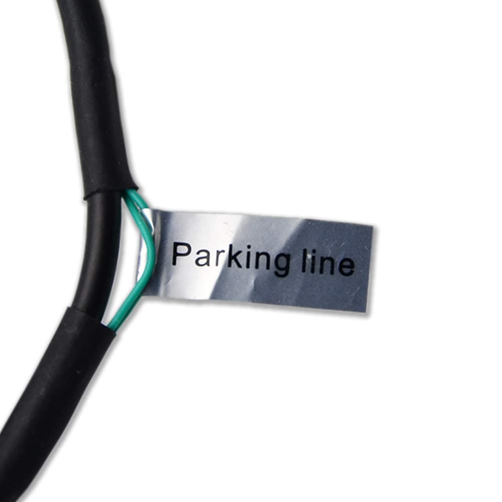 Roadpower Tailgate Replace Rear View Camera Car Backup Tailgate Handle Camera for Chevy Silverado and GMC Sierra Years 1999-2006,Tailgate Door Handle Replacement Camera(Color: Black)