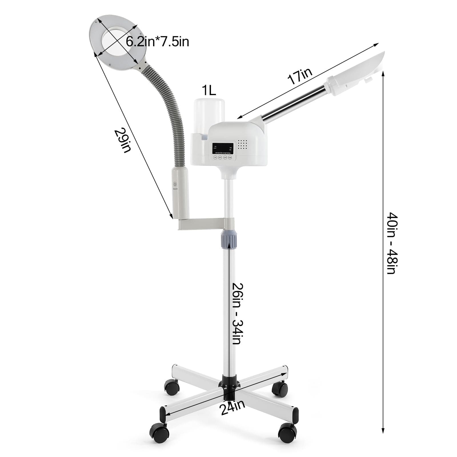 Facial Steamer White
