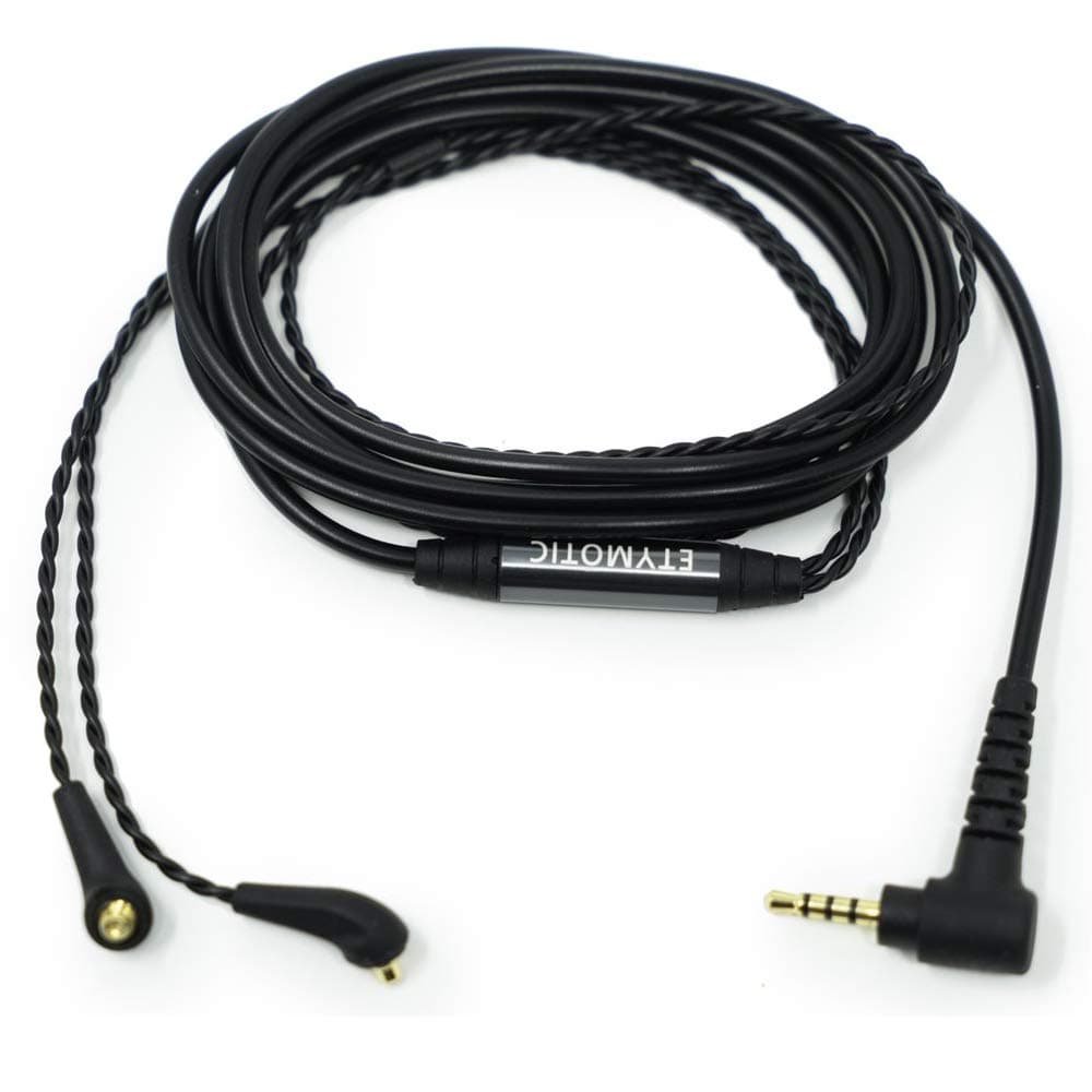 ER Series 2.5mm Balanced Cable, Black, Wired