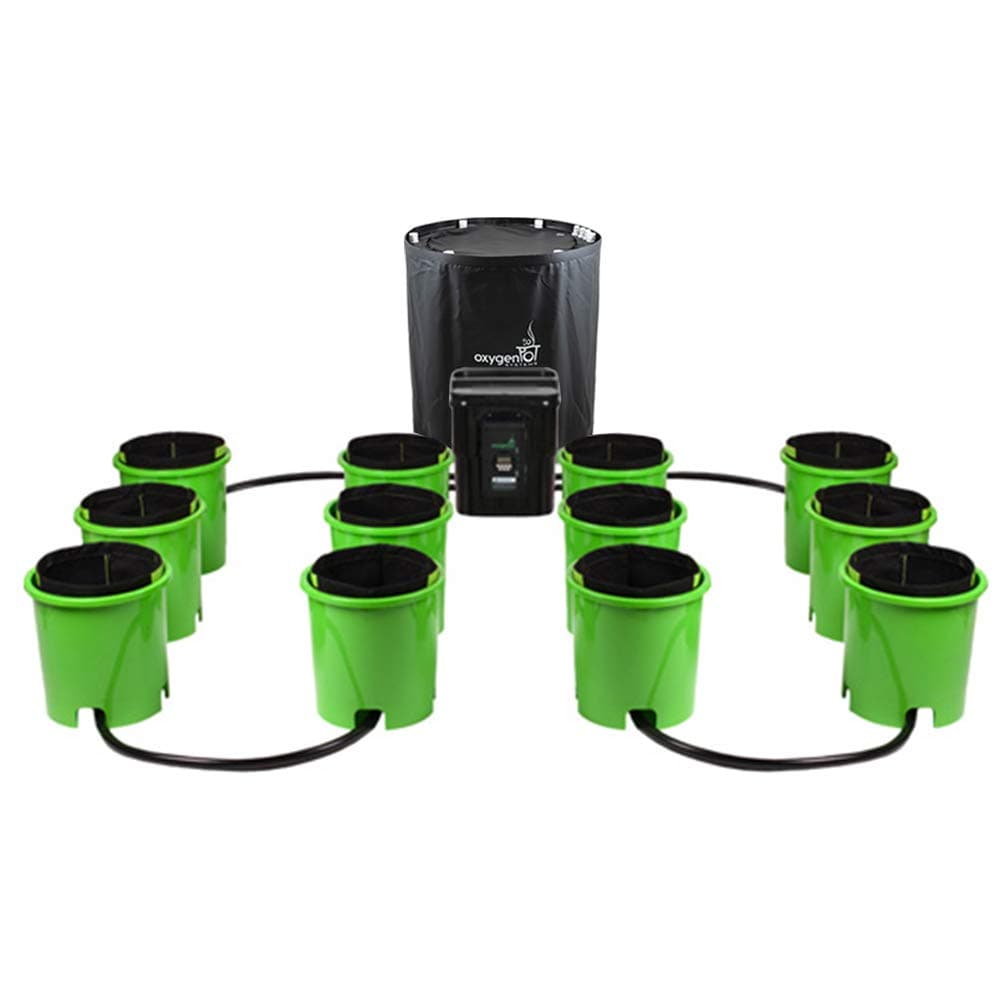 12 Site ANALOG XL Super-Flow Hydroponic Grow System NIB