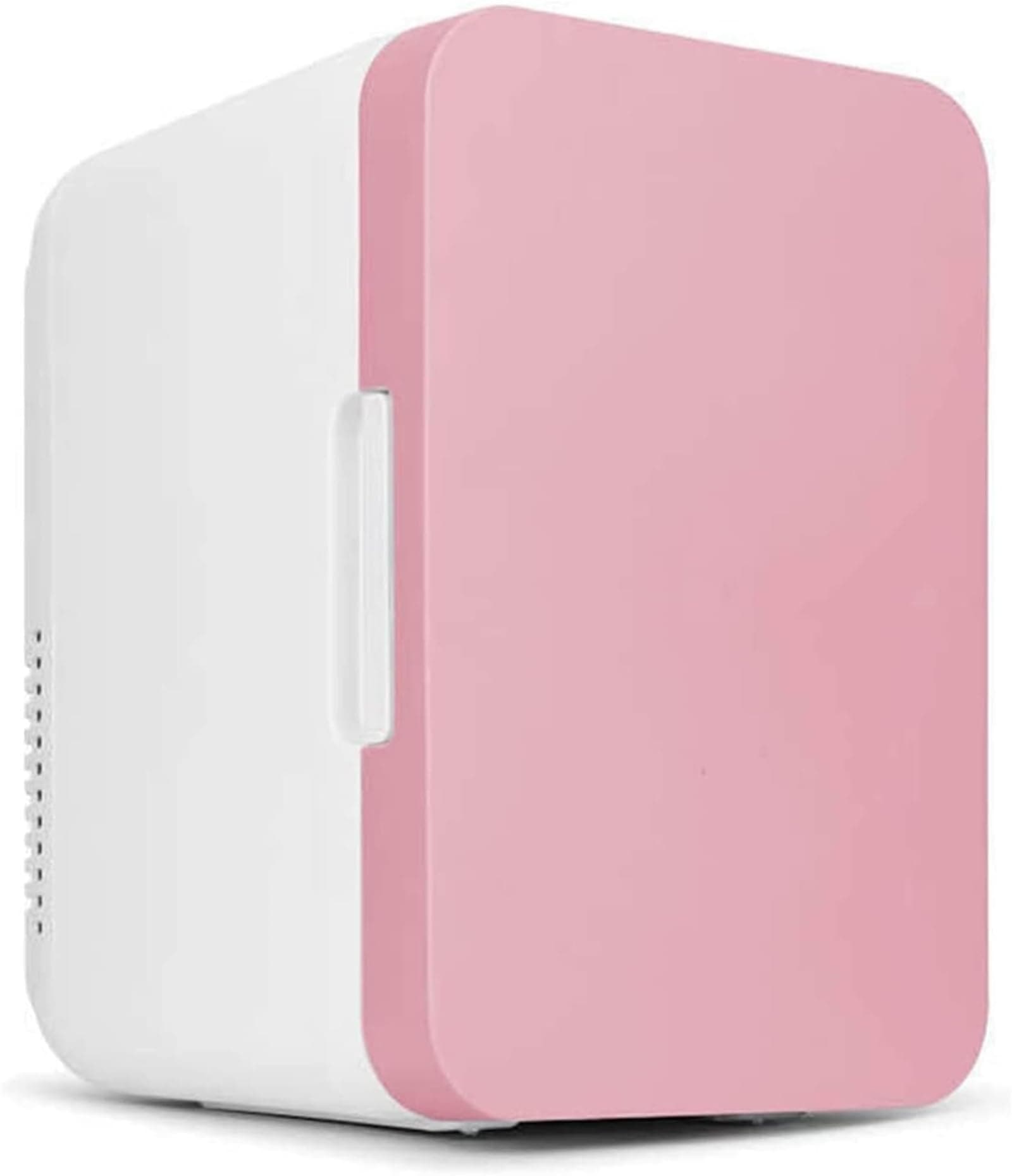 MOTIM Mini Fridge 8 Liters,Capacity Compact,Suitable for Fresh Storage And Heat Preservation of Beverages, Food, Fruits and Milk,Pink