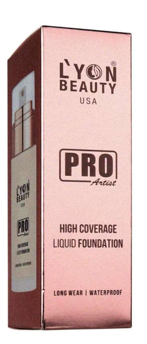 LYON BEAUTY USA PRO HIGH COVERAGE LIQUID FOUNDATION LONG WATERPROOF PACK OF 1