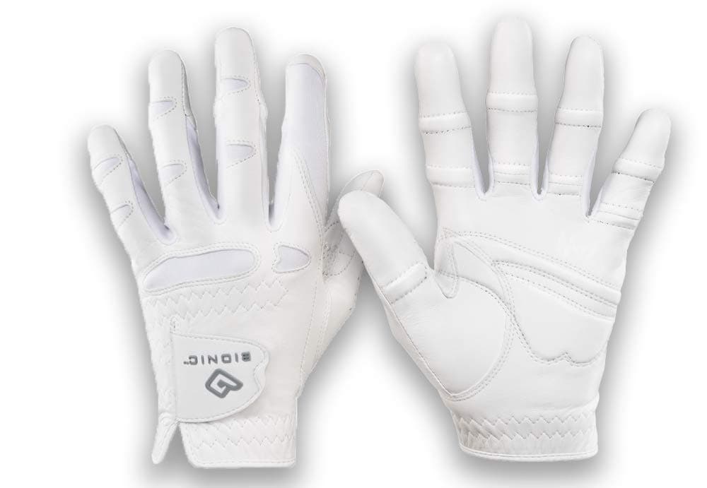 Women's StableGrip with NaturalFit Glove Glove - White