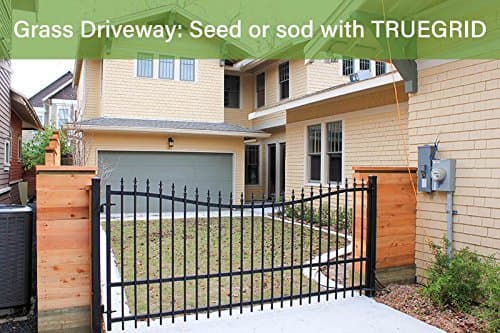 TRUEGRID | PRO LITE Permeable Pavers | Designed as Driveway Pavers, Grass Pavers, Shed Base, Patio Pavers, RV Pad, Gravel, DIY | Outdoor Pavers | 120,000 lb Load Class | Pack of 18 (72 Square Feet)