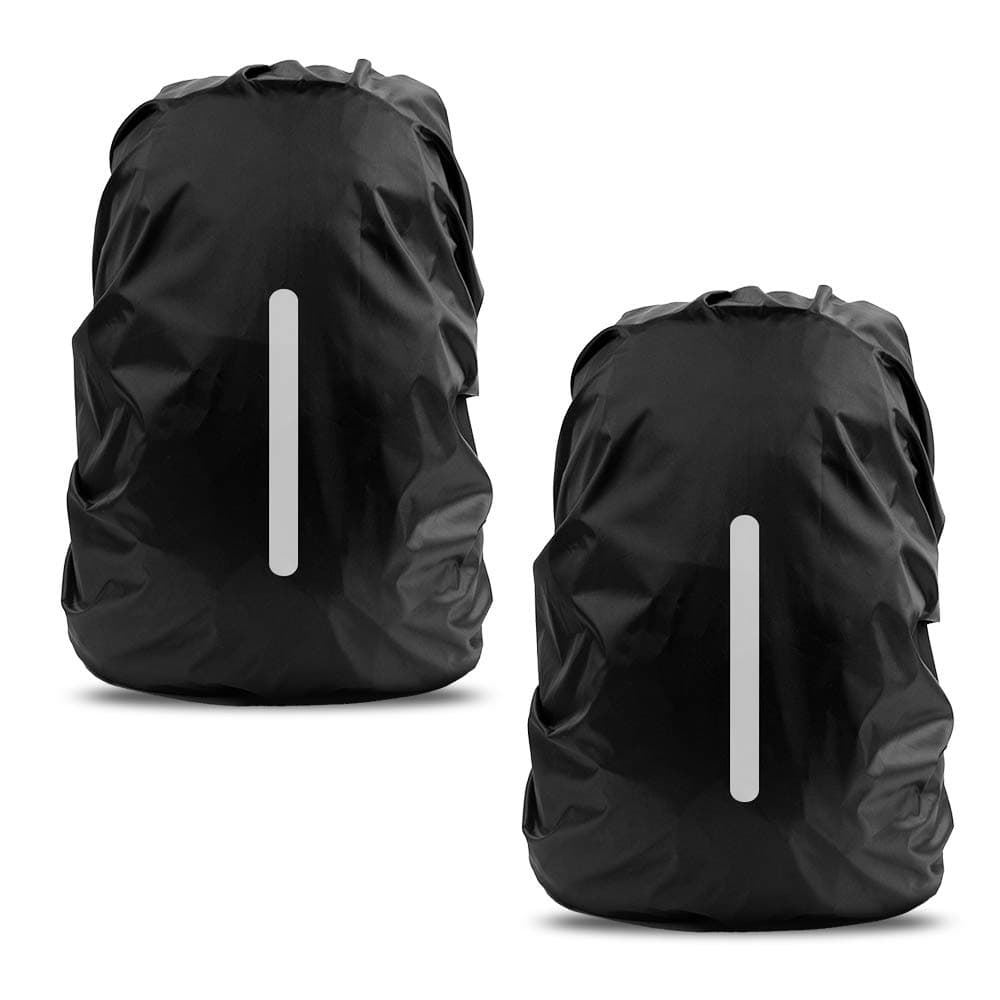 LAMA 2 Pack Waterproof Rain Cover for Backpack, Reflective Rucksack Rain Cover for Anti-dust/Anti-Theft/Bicycling/Hiking/Camping/Traveling/Outdoor Activities